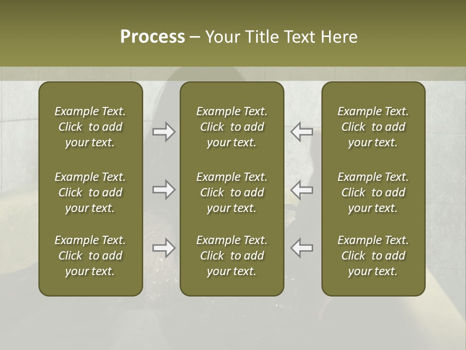 Gothic Bathtub Character PowerPoint Template