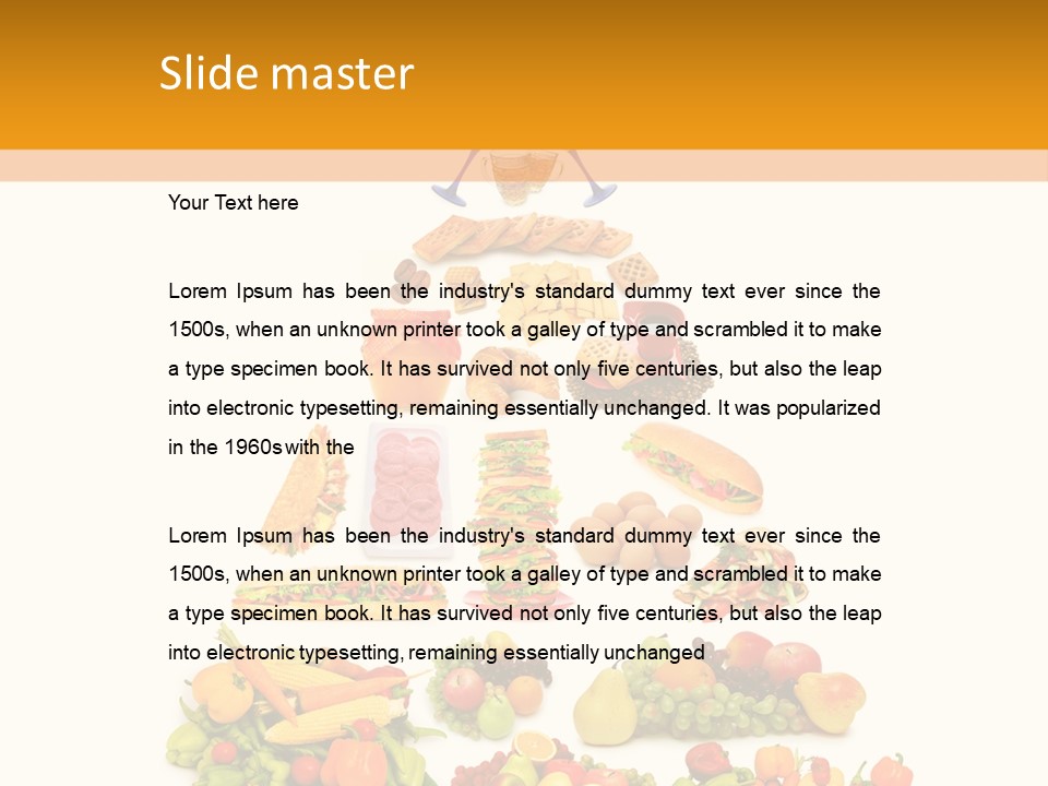 Cholesterol Eat Nut PowerPoint Template