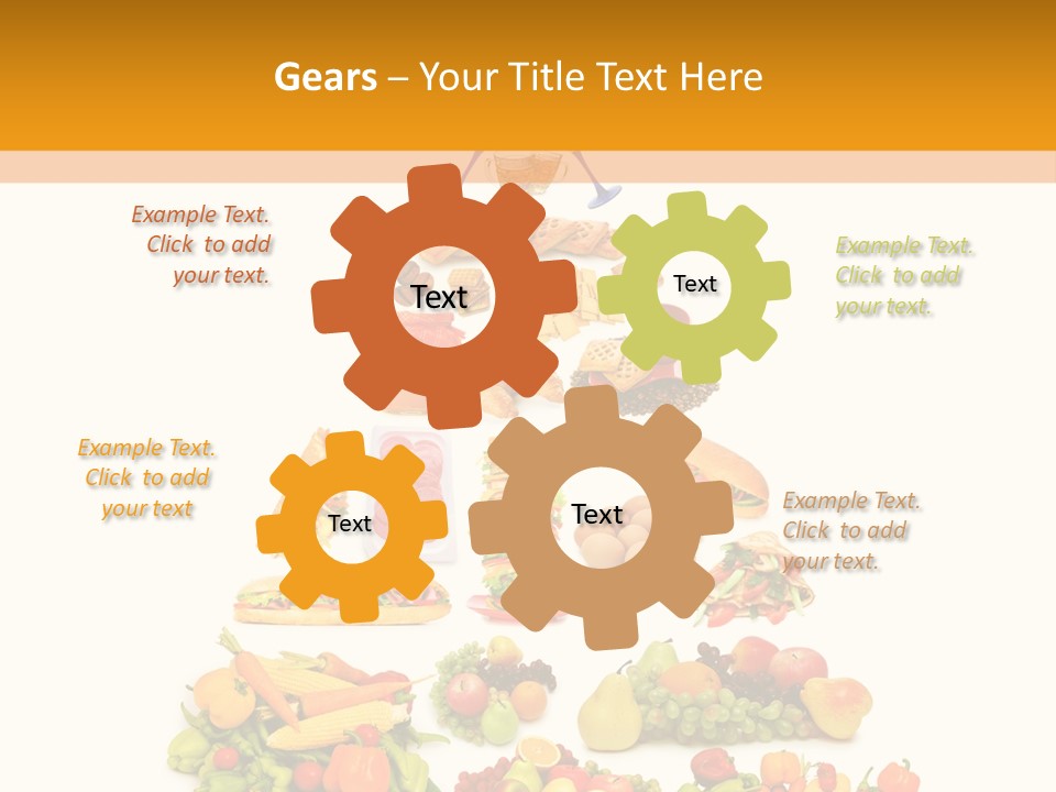 Cholesterol Eat Nut PowerPoint Template