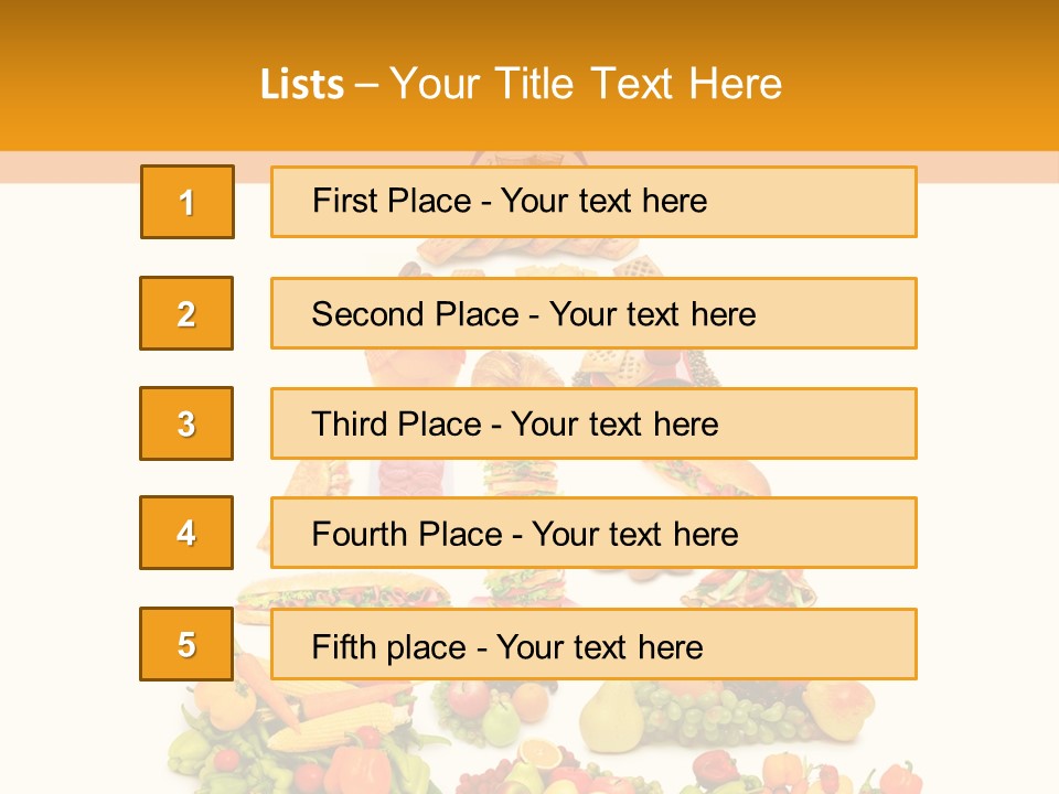 Cholesterol Eat Nut PowerPoint Template