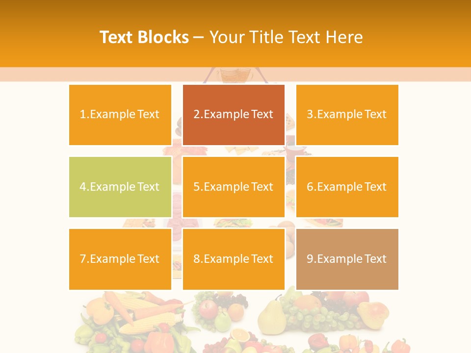 Cholesterol Eat Nut PowerPoint Template