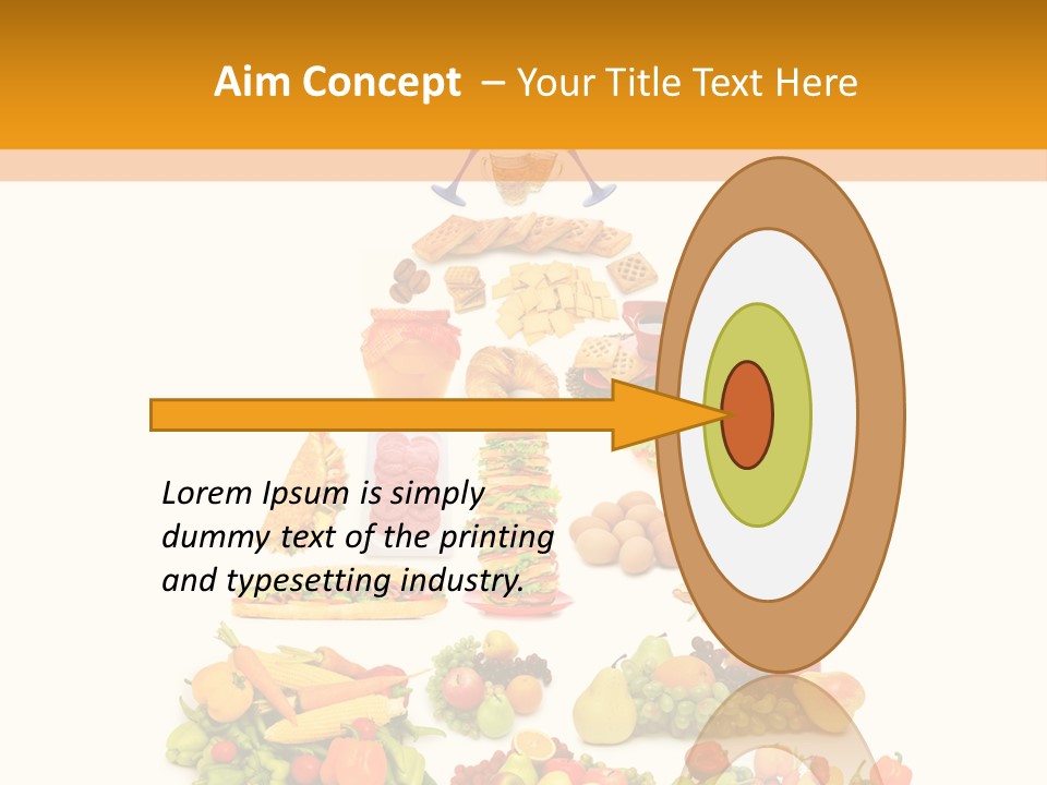 Cholesterol Eat Nut PowerPoint Template