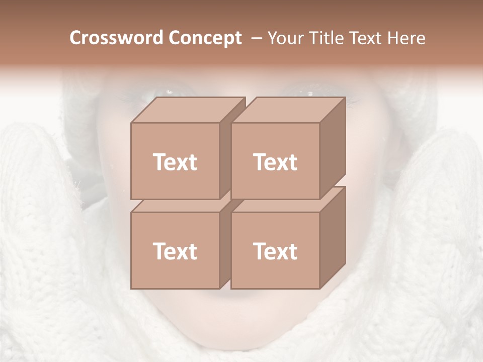 Adult White Teeth PowerPoint Template