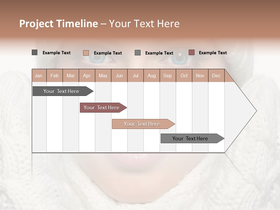 Adult White Teeth PowerPoint Template