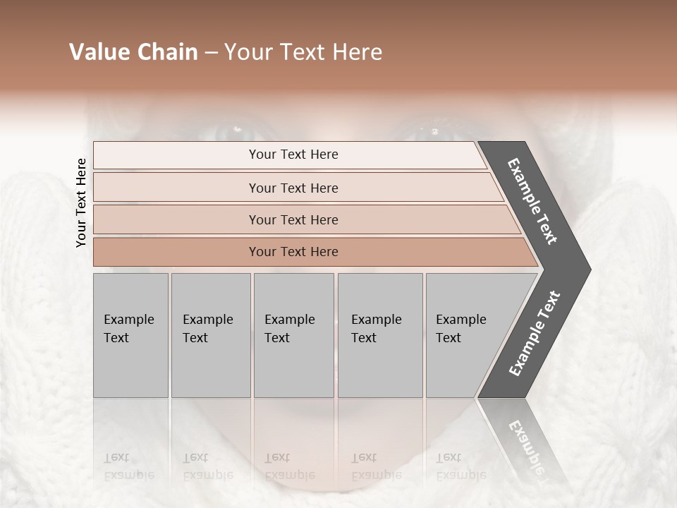 Adult White Teeth PowerPoint Template