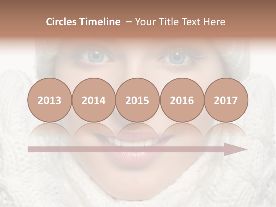 Adult White Teeth PowerPoint Template