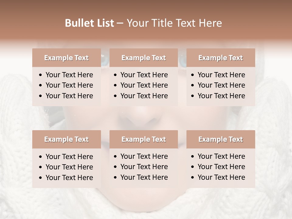 Adult White Teeth PowerPoint Template