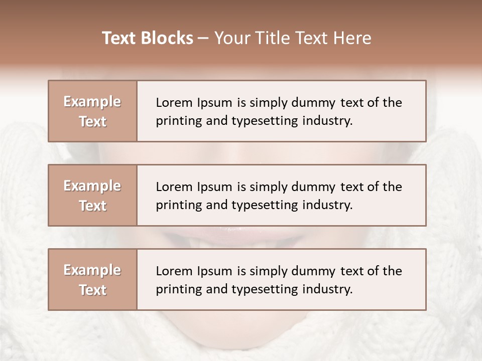 Adult White Teeth PowerPoint Template