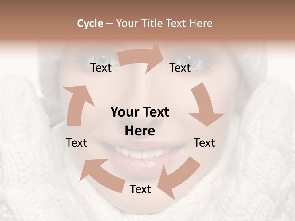 Adult White Teeth PowerPoint Template