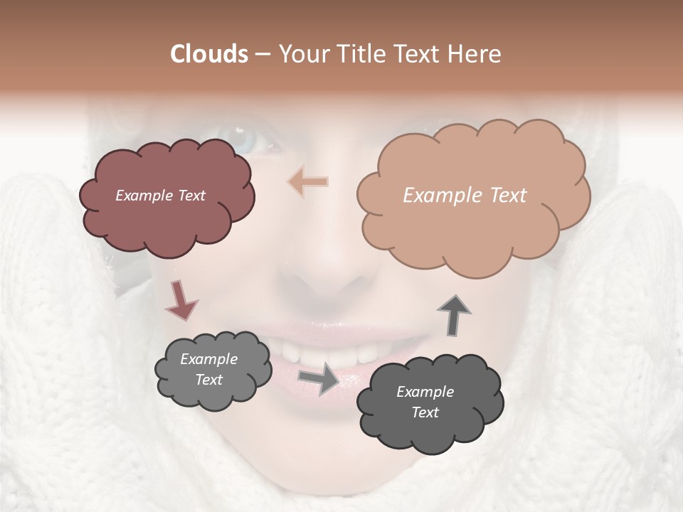 Adult White Teeth PowerPoint Template