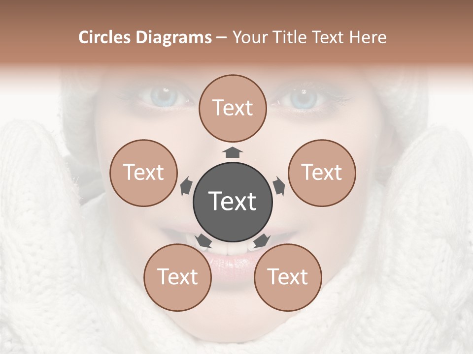 Adult White Teeth PowerPoint Template