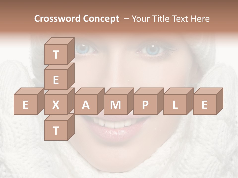 Adult White Teeth PowerPoint Template