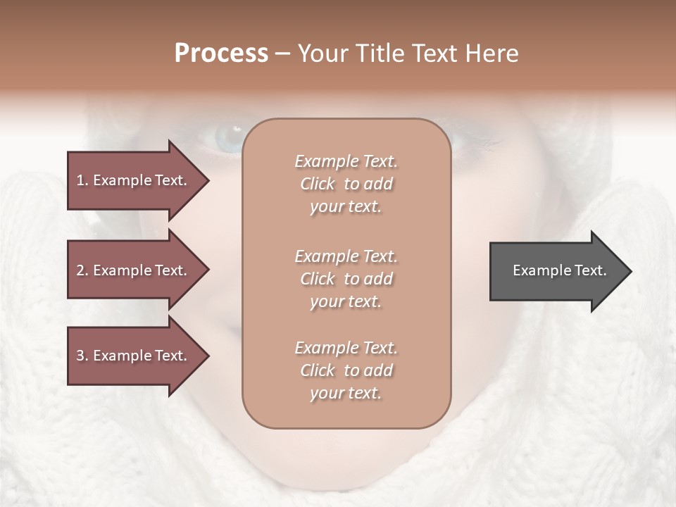Adult White Teeth PowerPoint Template