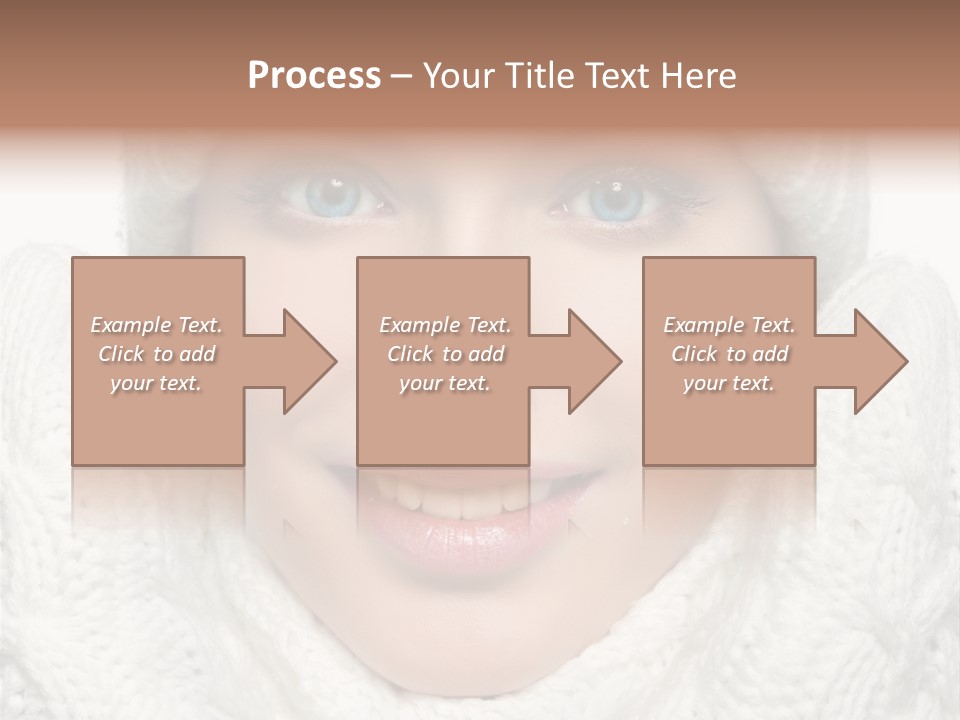 Adult White Teeth PowerPoint Template