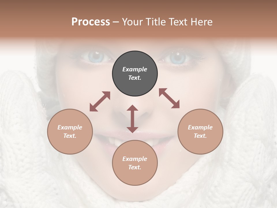 Adult White Teeth PowerPoint Template