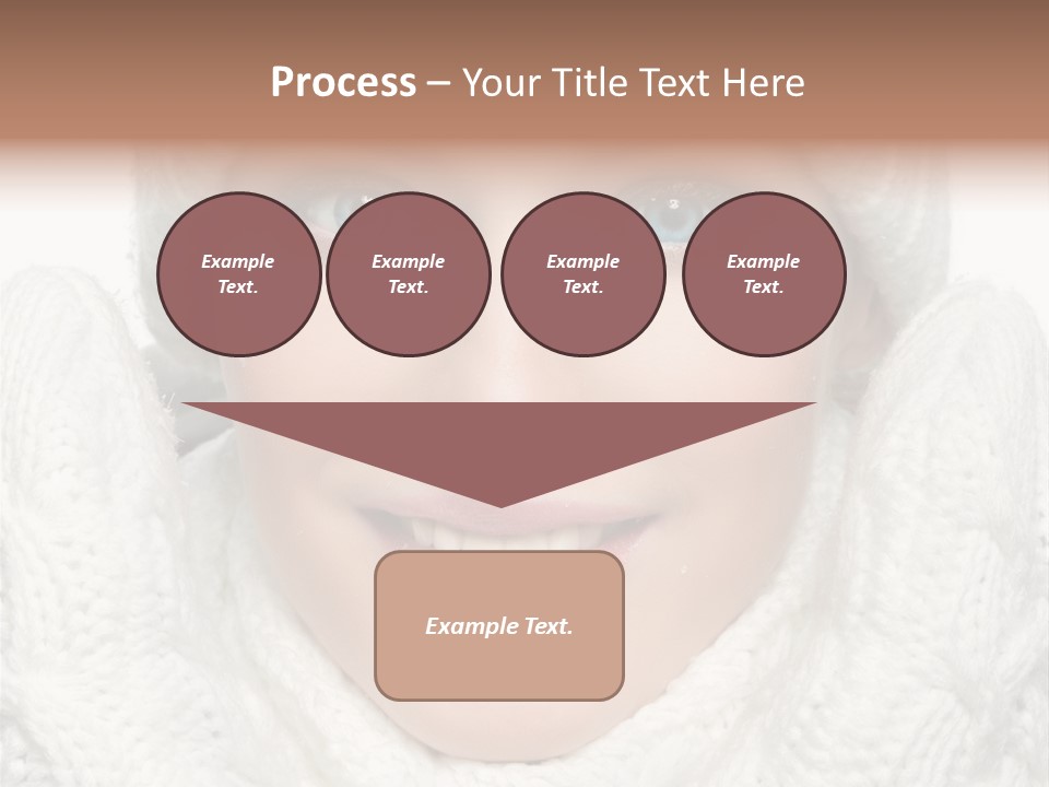 Adult White Teeth PowerPoint Template