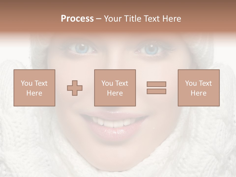 Adult White Teeth PowerPoint Template