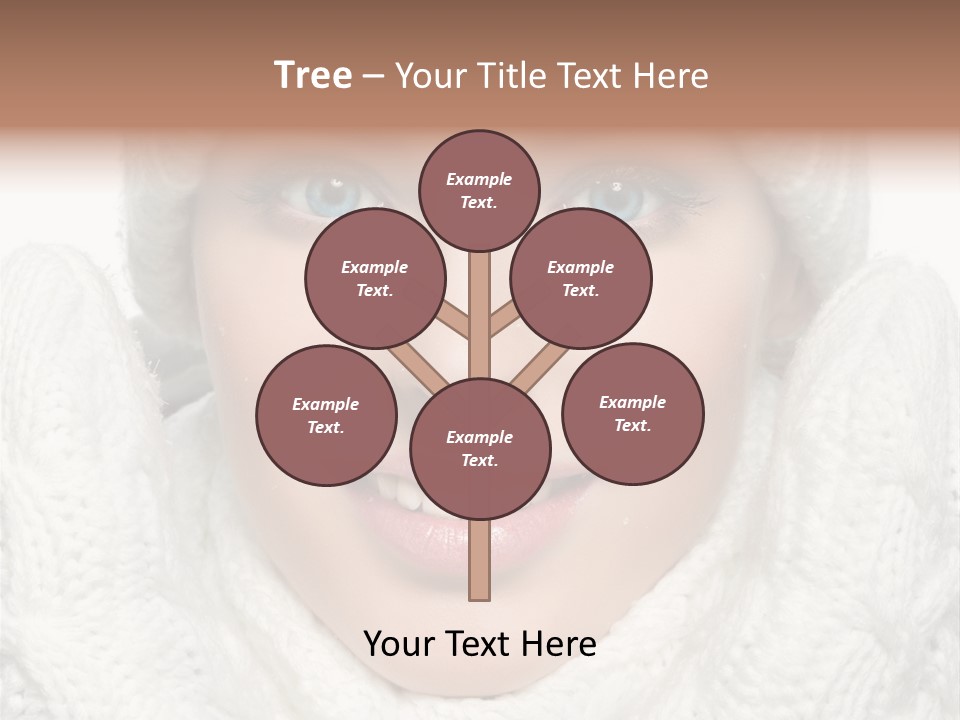 Adult White Teeth PowerPoint Template