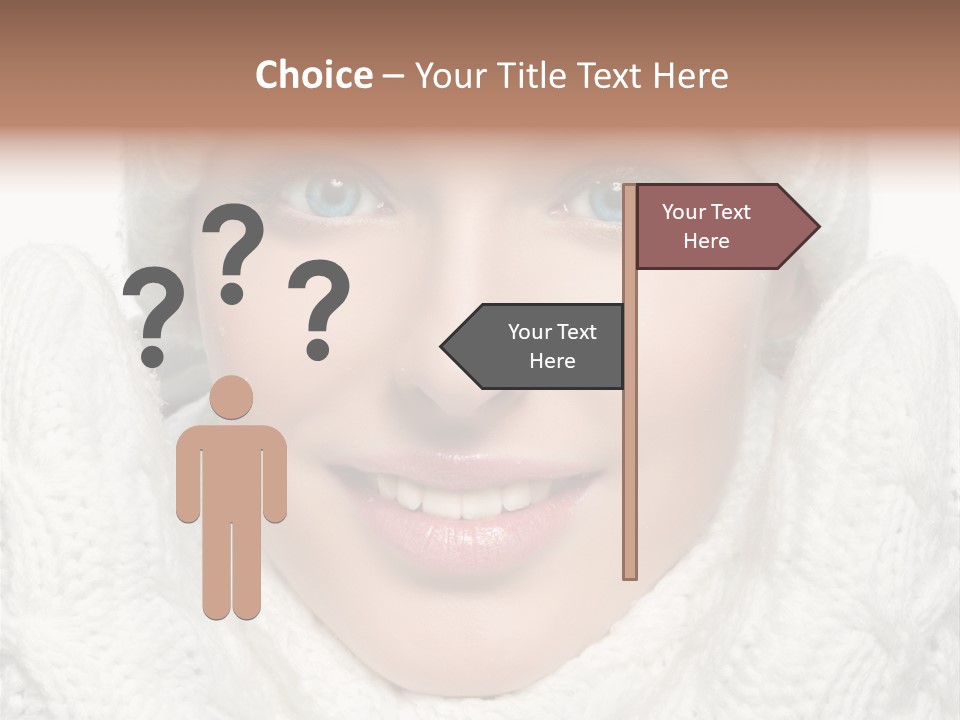 Adult White Teeth PowerPoint Template