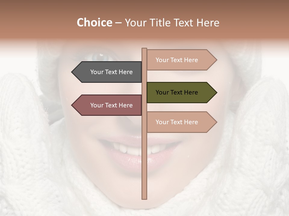 Adult White Teeth PowerPoint Template