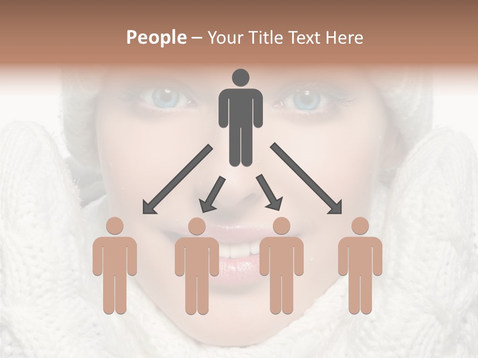 Adult White Teeth PowerPoint Template