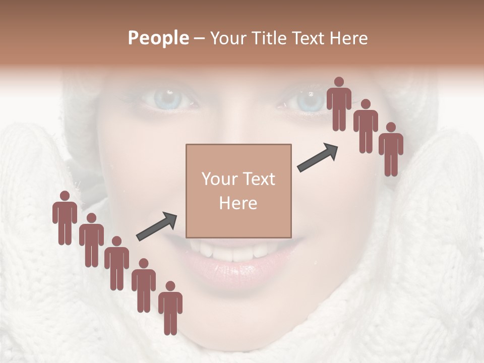 Adult White Teeth PowerPoint Template