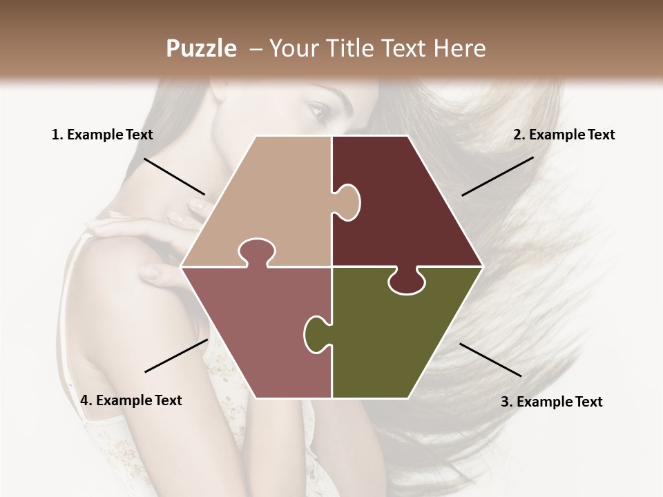 Portrait Jump Shake PowerPoint Template