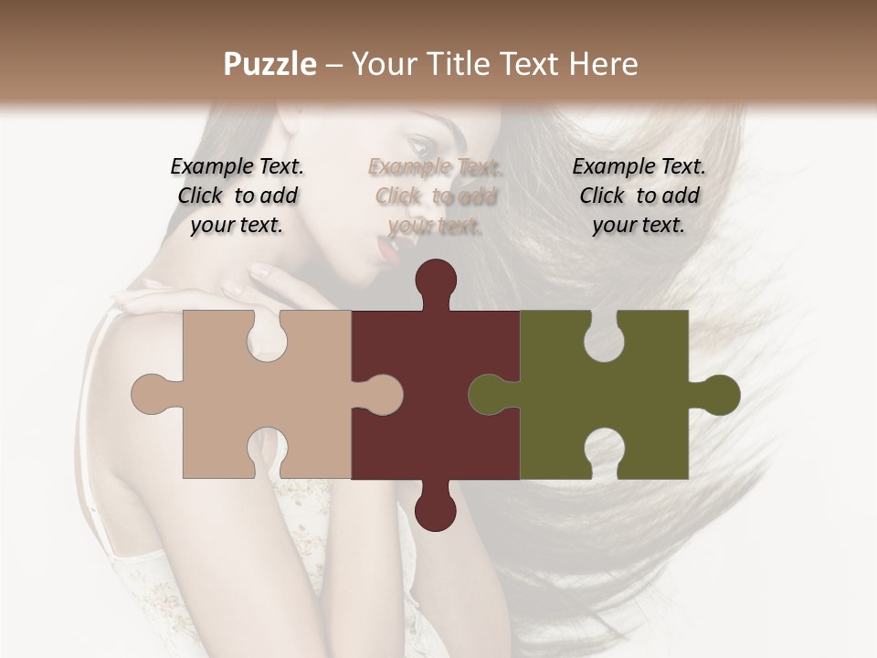 Portrait Jump Shake PowerPoint Template