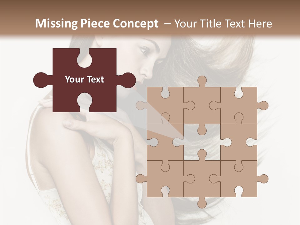 Portrait Jump Shake PowerPoint Template