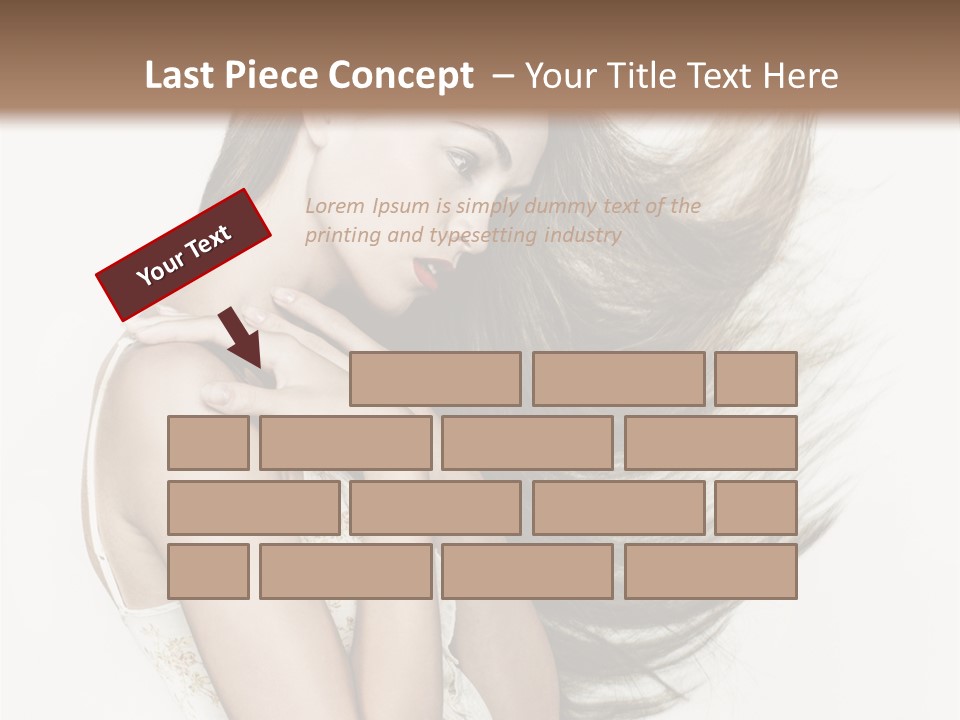 Portrait Jump Shake PowerPoint Template