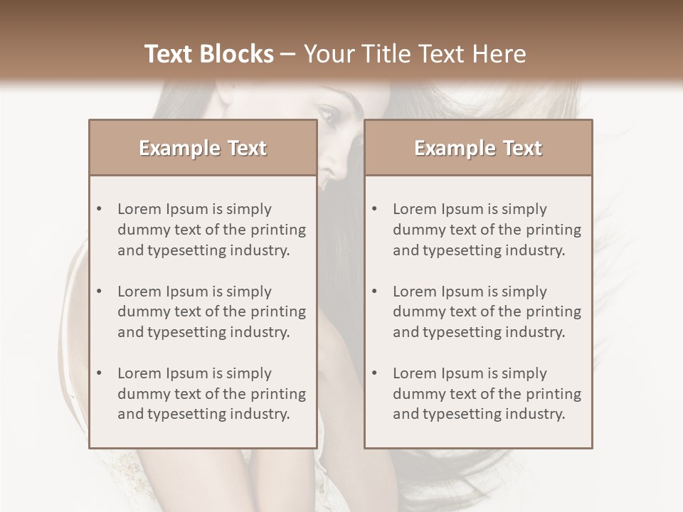 Portrait Jump Shake PowerPoint Template