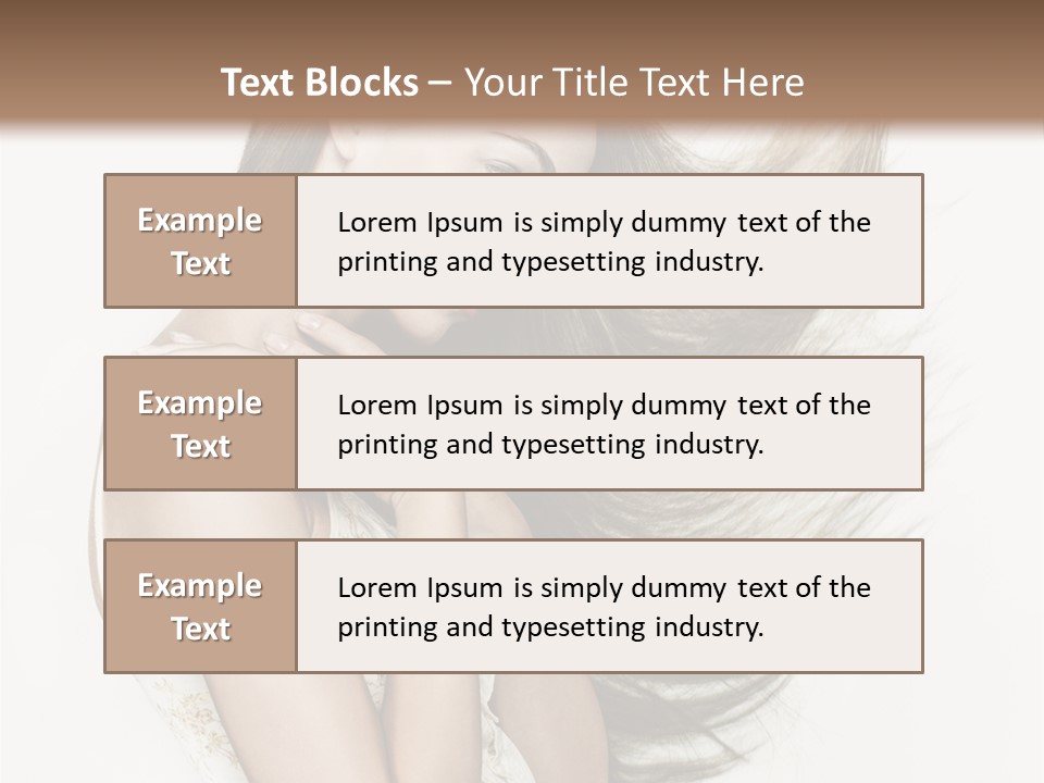 Portrait Jump Shake PowerPoint Template