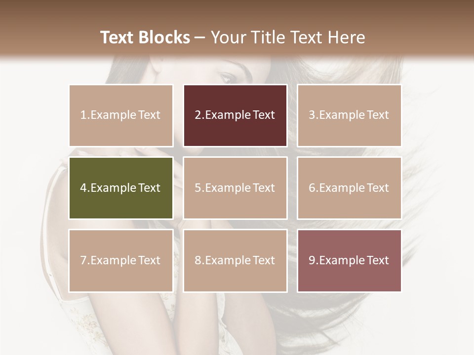 Portrait Jump Shake PowerPoint Template