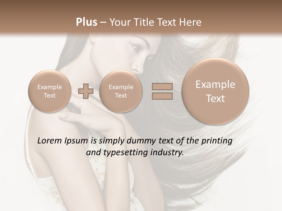 Portrait Jump Shake PowerPoint Template