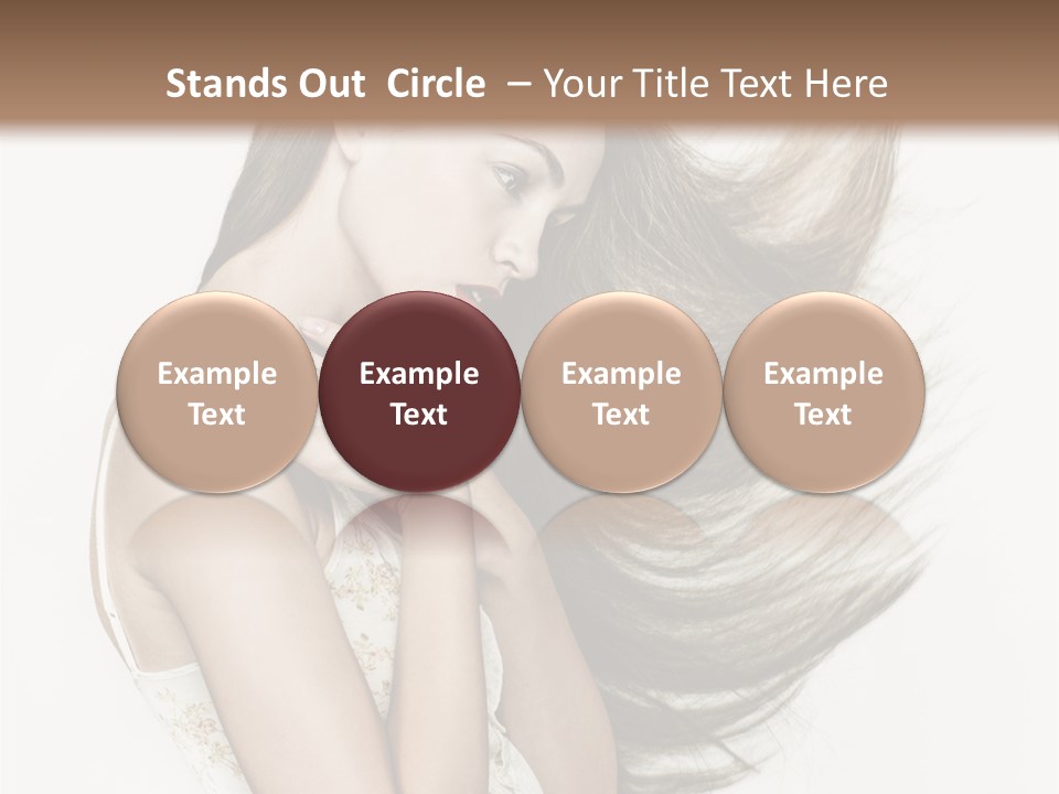 Portrait Jump Shake PowerPoint Template