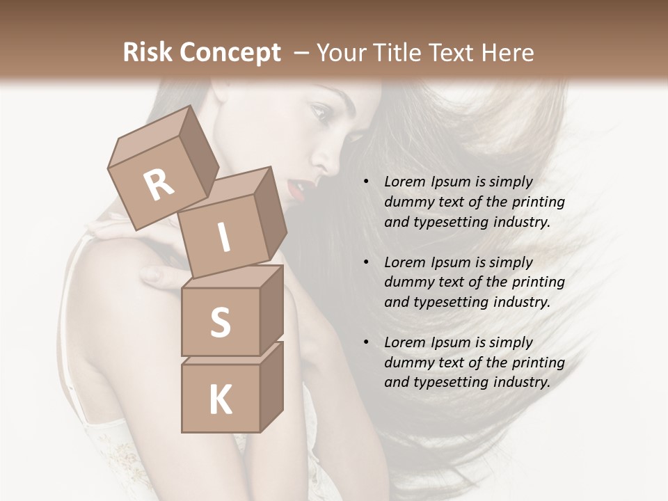 Portrait Jump Shake PowerPoint Template