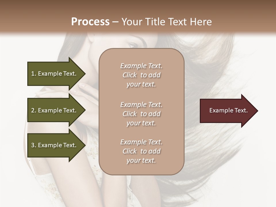 Portrait Jump Shake PowerPoint Template