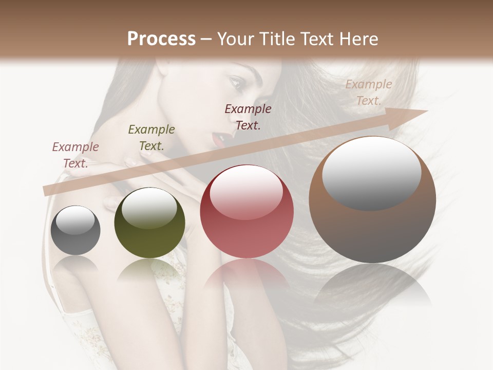 Portrait Jump Shake PowerPoint Template