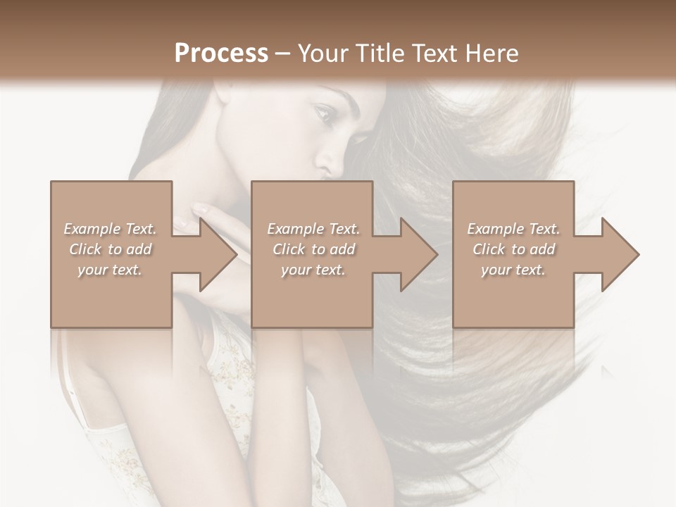 Portrait Jump Shake PowerPoint Template