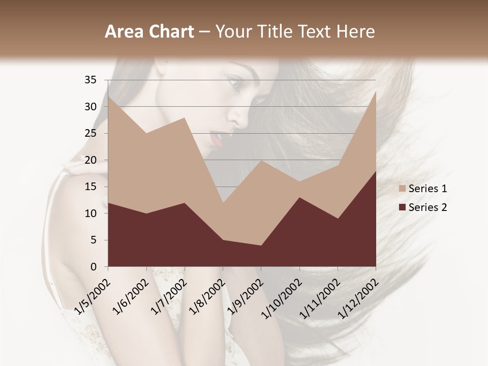 Portrait Jump Shake PowerPoint Template