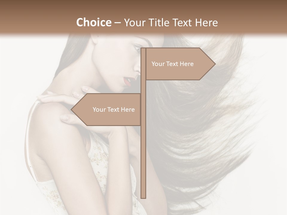 Portrait Jump Shake PowerPoint Template