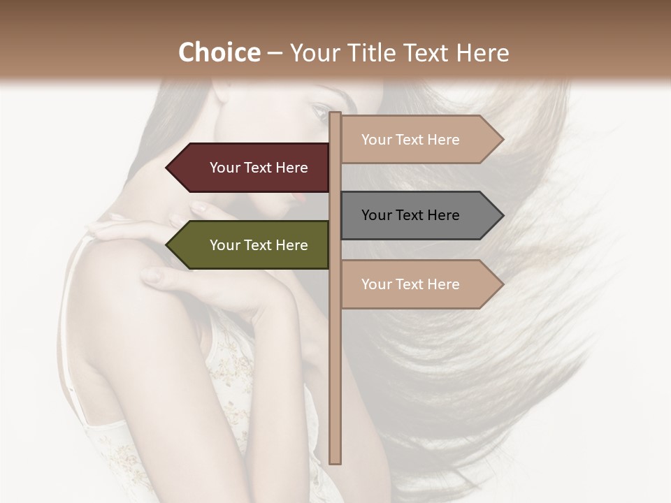 Portrait Jump Shake PowerPoint Template