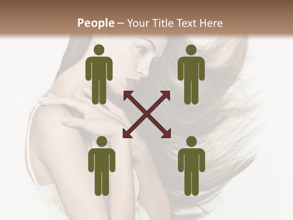 Portrait Jump Shake PowerPoint Template