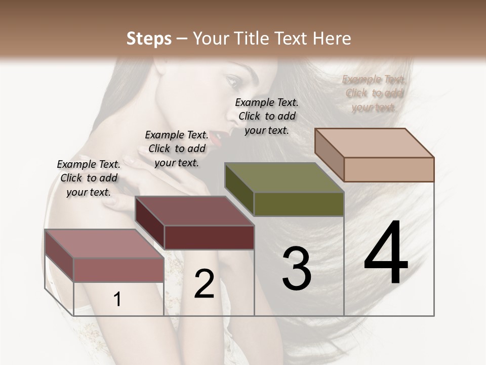 Portrait Jump Shake PowerPoint Template