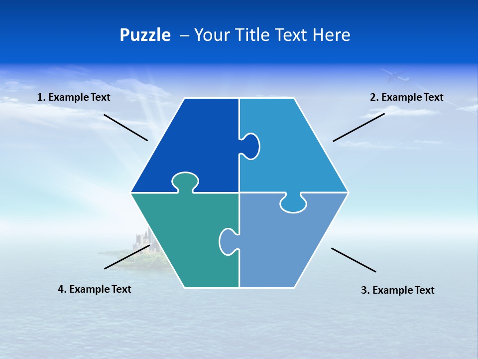 Europe France Landmark PowerPoint Template