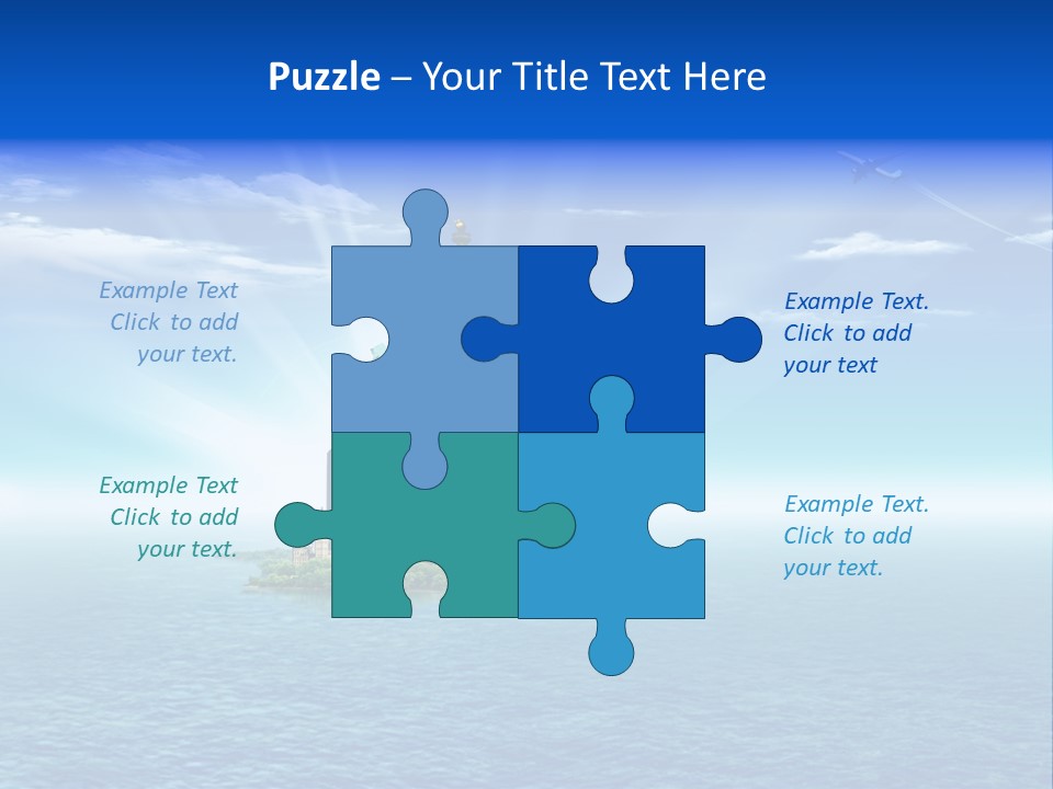 Europe France Landmark PowerPoint Template