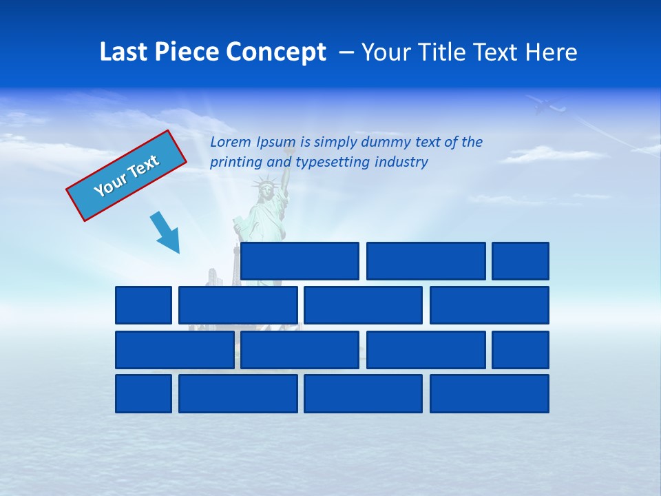 Europe France Landmark PowerPoint Template