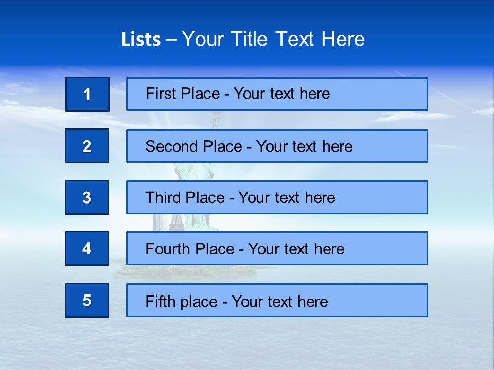 Europe France Landmark PowerPoint Template