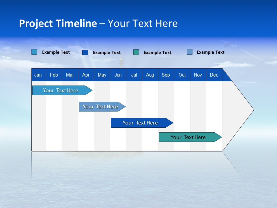 Europe France Landmark PowerPoint Template