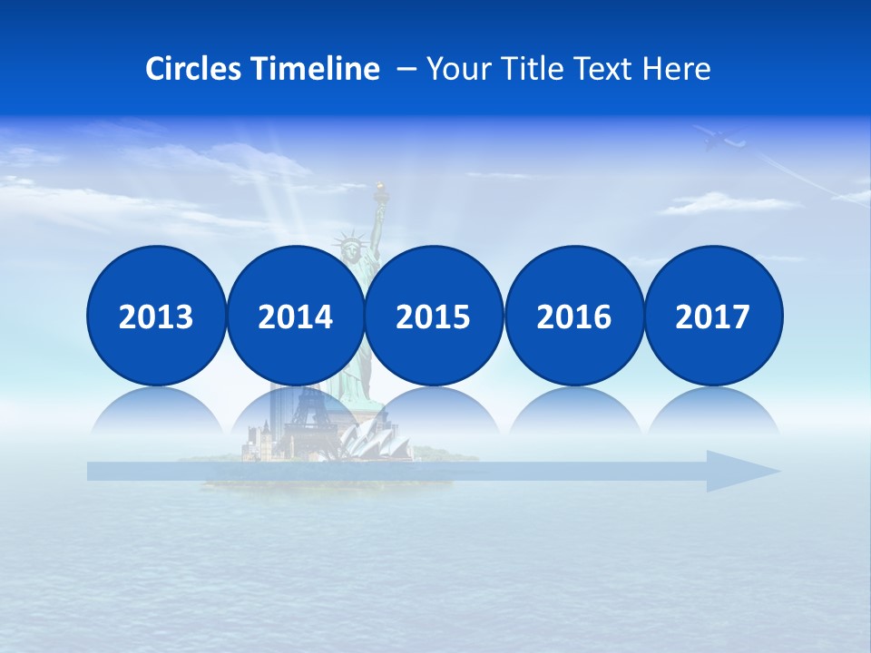 Europe France Landmark PowerPoint Template